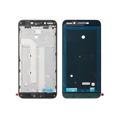 Lcd Frame Middle Chassis For Asus Zenfone Go Zc500tg White By - Maxbhi Com