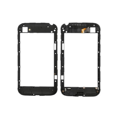 Lcd Frame Middle Chassis For Blackberry Classic Bronze By - Maxbhi Com