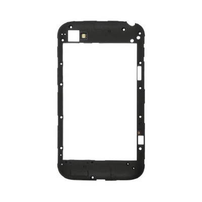 Lcd Frame Middle Chassis For Blackberry Classic Q20 Blue By - Maxbhi Com