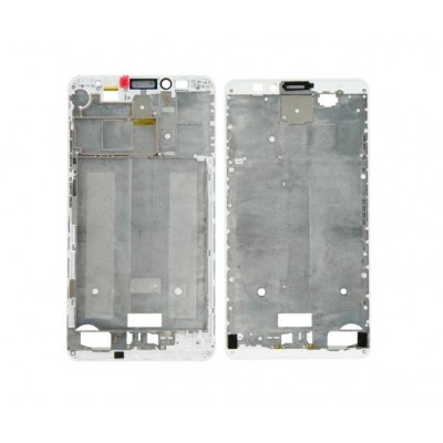 Lcd Frame Middle Chassis For Huawei Ascend Mate7 Monarch Silver By - Maxbhi Com
