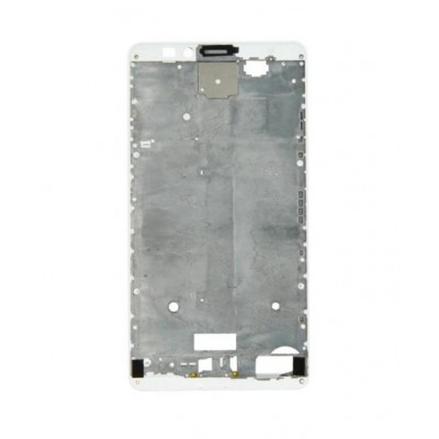 Lcd Frame Middle Chassis For Huawei Ascend Mate7 White By - Maxbhi Com