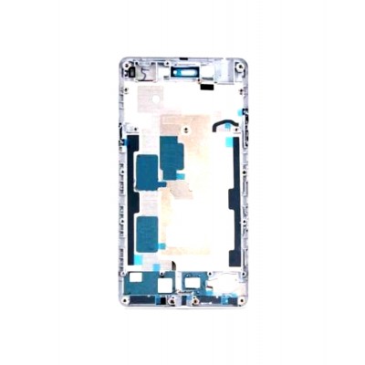 Lcd Frame Middle Chassis For Oppo Mirror 5 Blue By - Maxbhi Com
