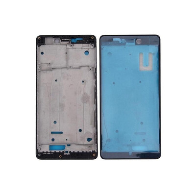 Lcd Frame Middle Chassis For Xiaomi Redmi 3x Black By - Maxbhi Com