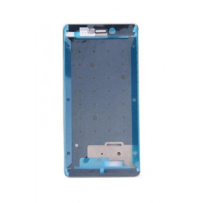 Lcd Frame Middle Chassis For Xiaomi Redmi 3x Silver By - Maxbhi Com
