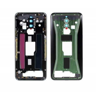 Lcd Frame Middle Chassis For Xiaomi Black Shark Helo White By - Maxbhi Com