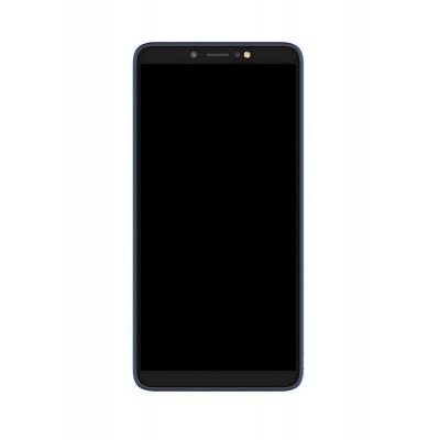 Lcd Frame Middle Chassis For Infinix Smart 2 Hd Blue By - Maxbhi Com