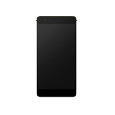 Lcd Frame Middle Chassis For Tecno Mobile Phantom 6 Black By - Maxbhi Com