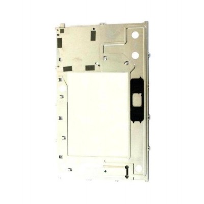 Lcd Frame Middle Chassis For Alcatel 1t 10 White By - Maxbhi Com
