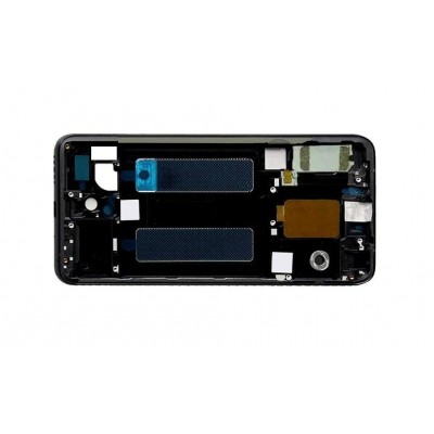 Lcd Frame Middle Chassis For Lenovo Z6 Pro 5g Black By - Maxbhi Com