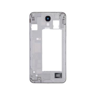 Lcd Frame Middle Chassis For Samsung Galaxy Mega 2 Duos Smg7508q With Dual Sim White By - Maxbhi Com