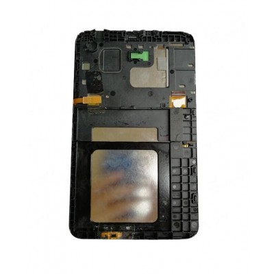 Lcd Frame Middle Chassis For Samsung Galaxy Tab 3 Neo Lite Green By - Maxbhi Com