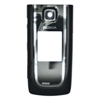 Front Cover For Nokia 6555 Black - Maxbhi Com