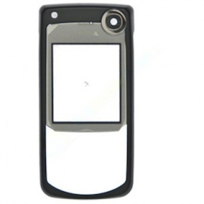 Front Cover For Nokia 6680 Black - Maxbhi Com