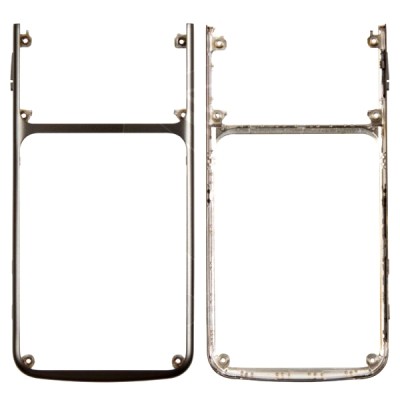 Front Cover For Nokia C301 Touch And Type Grey - Maxbhi Com