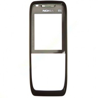 Front Cover For Nokia E51 Black - Maxbhi Com