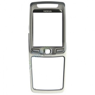 Front Cover For Nokia E70 Silver - Maxbhi Com