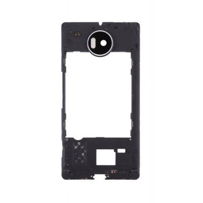 Lcd Frame Middle Chassis For Microsoft Lumia 950 Xl Orange By - Maxbhi Com