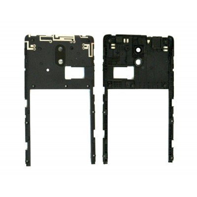Lcd Frame Middle Chassis For Nokia 3 1 C White By - Maxbhi Com