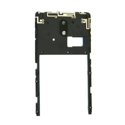 Lcd Frame Middle Chassis For Nokia 3 1 C White By - Maxbhi Com
