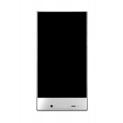 Lcd Frame Middle Chassis For Sharp Aquos Crystal White By - Maxbhi Com