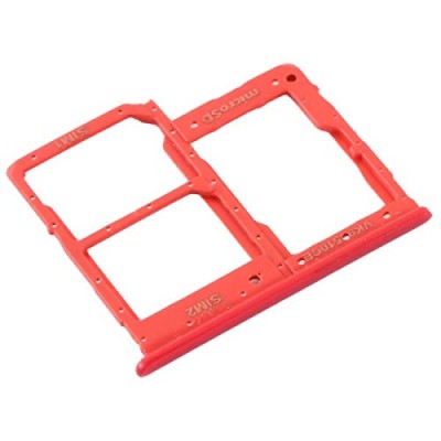 Sim Card Holder Tray For Samsung Galaxy M01 Core Red - Maxbhi Com