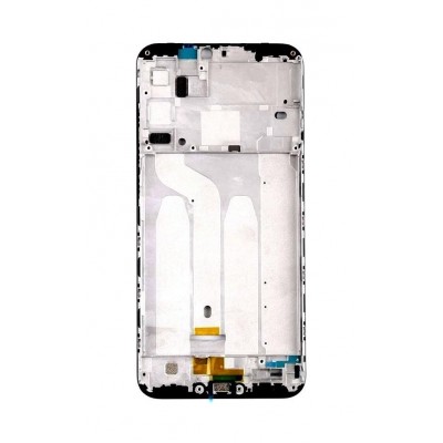 Lcd Frame Middle Chassis For Xiaomi Mi A2 Lite White By - Maxbhi Com
