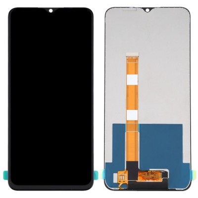 Lcd With Touch Screen For Realme C11 Black By - Maxbhi Com