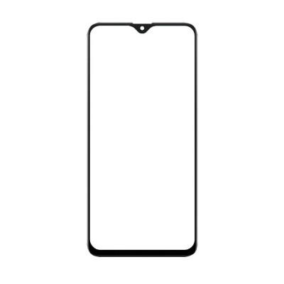 Replacement Front Glass For Oppo A12 Black By - Maxbhi Com