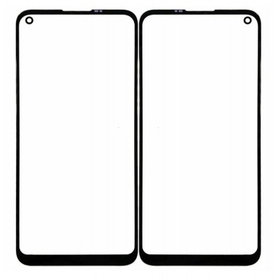 Replacement Front Glass For Samsung Galaxy A11 Blue By - Maxbhi Com