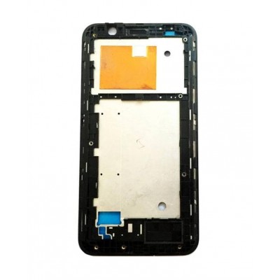 Lcd Frame Middle Chassis For Asus Zenfone Go Zb552kl Black By - Maxbhi Com