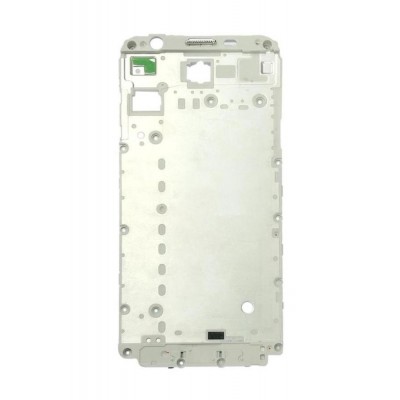 Lcd Frame Middle Chassis For Samsung Galaxy J7 V Black By - Maxbhi Com