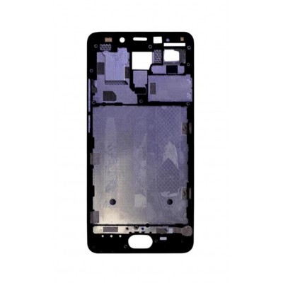 Lcd Frame Middle Chassis For Meizu M6 Note Black By - Maxbhi Com