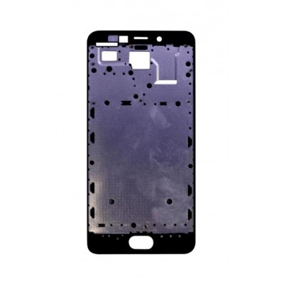 Lcd Frame Middle Chassis For Meizu M6 Note Black By - Maxbhi Com