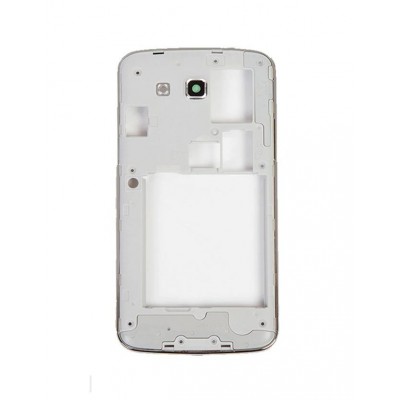 Lcd Frame Middle Chassis For Samsung Galaxy Grand Max Grey By - Maxbhi Com