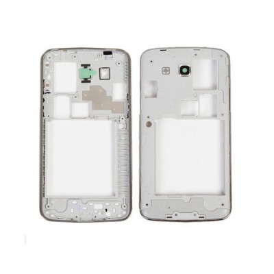Lcd Frame Middle Chassis For Samsung Galaxy Grand Max Smg720n0 White By - Maxbhi Com