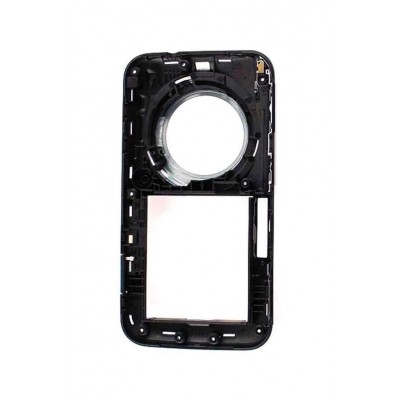 Lcd Frame Middle Chassis For Samsung Galaxy S5 Zoom Blue By - Maxbhi Com