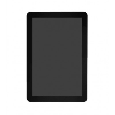 Lcd Frame Middle Chassis For Samsung P7500 Galaxy Tab 10 1 3g Black By - Maxbhi Com