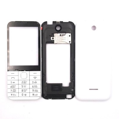 Full Body Housing For Nokia 225 Dual Sim White - Maxbhi Com