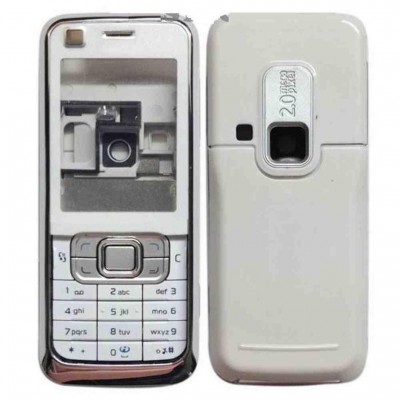 Full Body Housing For Nokia 6120 Classic Silver - Maxbhi.com