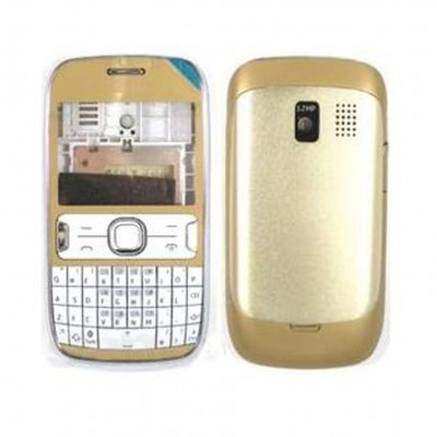 Full Body Housing For Nokia Asha 302 Golden - Maxbhi.com
