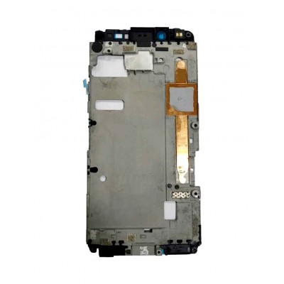 Lcd Frame Middle Chassis For Htc 10 Evo Silver By - Maxbhi Com