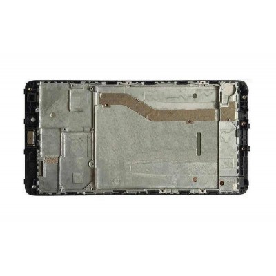 Lcd Frame Middle Chassis For Infinix Zero 4 Plus Black By - Maxbhi Com