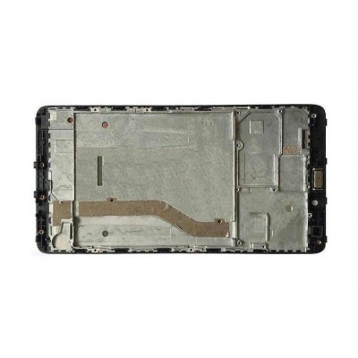 Lcd Frame Middle Chassis For Infinix Zero 4 Plus Blue By - Maxbhi Com
