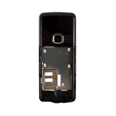 Lcd Frame Middle Chassis For Nokia 6300i Black By - Maxbhi Com