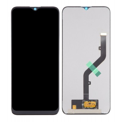 Lcd With Touch Screen For Blu G80 White By - Maxbhi Com