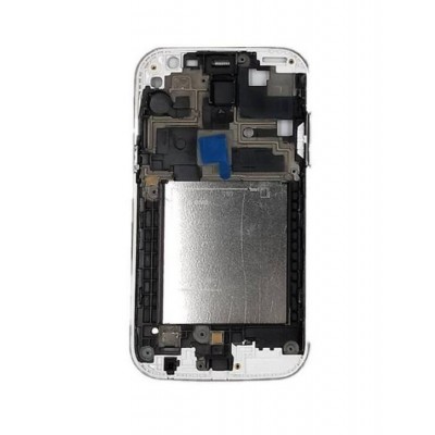 Lcd Frame Middle Chassis For Samsung Galaxy Grand Quattro White By - Maxbhi Com