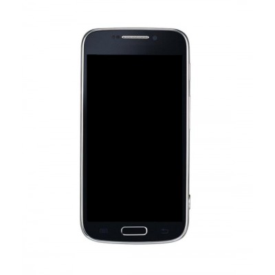 Lcd Frame Middle Chassis For Samsung Galaxy S4 Zoom White By - Maxbhi Com