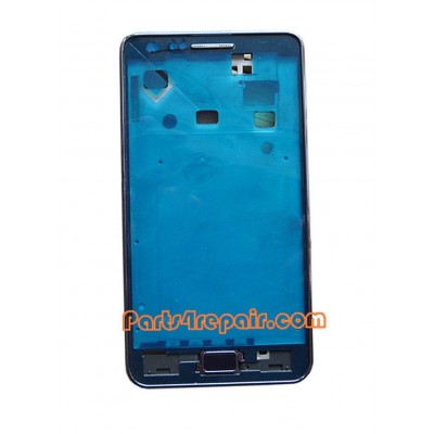 Lcd Frame Middle Chassis For Samsung I9105 Galaxy S Ii Plus Blue By - Maxbhi Com