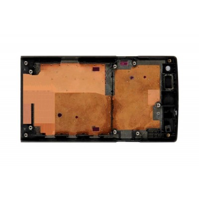 Lcd Frame Middle Chassis For Sony Ericsson Arc Hd White By - Maxbhi Com