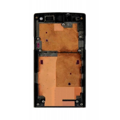 Lcd Frame Middle Chassis For Sony Xperia S White By - Maxbhi Com